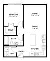 One Bedroom A3.6